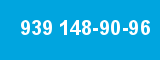 939 148-90-96 939 148-90-96